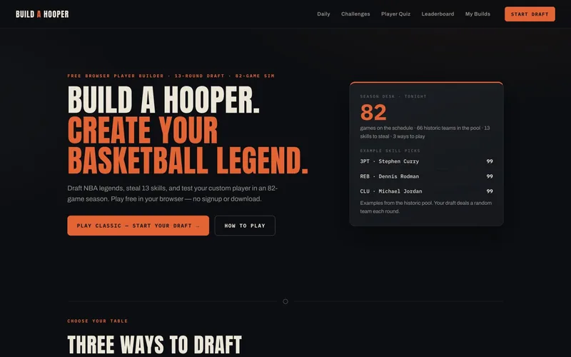 Build a Hooper 项目截图