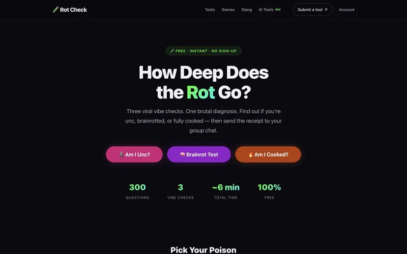 Rot Check 项目截图