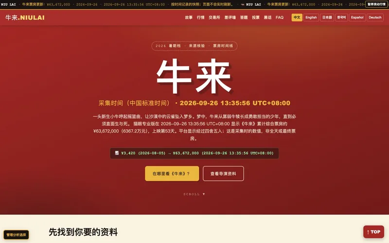 牛来 项目截图